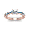 Load image into Gallery viewer, asscher-cut-twisted-vine-diamond-engagement-ring-for-women-with-ice-blue-topaz-in-14K-rose-gold-FD8233ASRGICBLTO-NL-RG.jpg