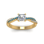 Load image into Gallery viewer, asscher-cut-twisted-vine-diamond-engagement-ring-for-women-with-ice-blue-topaz-in-14K-yellow-gold-FD8233ASRGICBLTO-NL-YG.jpg
