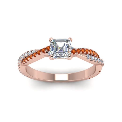 asscher-cut-twisted-vine-diamond-engagement-ring-for-women-with-orange-sapphire-in-14K-rose-gold-FD8233ASRGSAOR-NL-RG.jpg