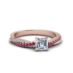 Load image into Gallery viewer, asscher-cut-twisted-vine-diamond-engagement-ring-for-women-with-pink-sapphire-in-14K-rose-gold-FD8233ASRGSADRPI-NL-RG.jpg
