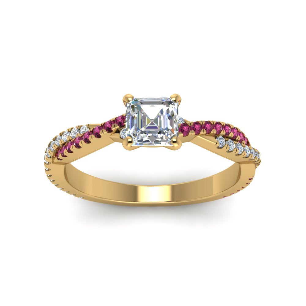 asscher-cut-twisted-vine-diamond-engagement-ring-for-women-with-pink-sapphire-in-14K-yellow-gold-FD8233ASRGSADRPI-NL-YG.jpg