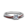 Load image into Gallery viewer, asscher-cut-twisted-vine-diamond-engagement-ring-for-women-with-ruby-in-14K-white-gold-FD8233ASRGRUDR-NL-WG.jpg