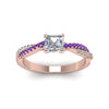 Load image into Gallery viewer, asscher-cut-twisted-vine-diamond-engagement-ring-for-women-with-violac-topaz-in-14K-rose-gold-FD8233ASRGVITO-NL-RG.jpg