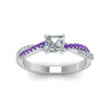 Load image into Gallery viewer, asscher-cut-twisted-vine-diamond-engagement-ring-for-women-with-violac-topaz-in-14K-white-gold-FD8233ASRGVITO-NL-WG.jpg