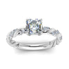 Load image into Gallery viewer, Twisted Vine Engagement Ring