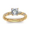 Load image into Gallery viewer, Twisted Vine Engagement Ring