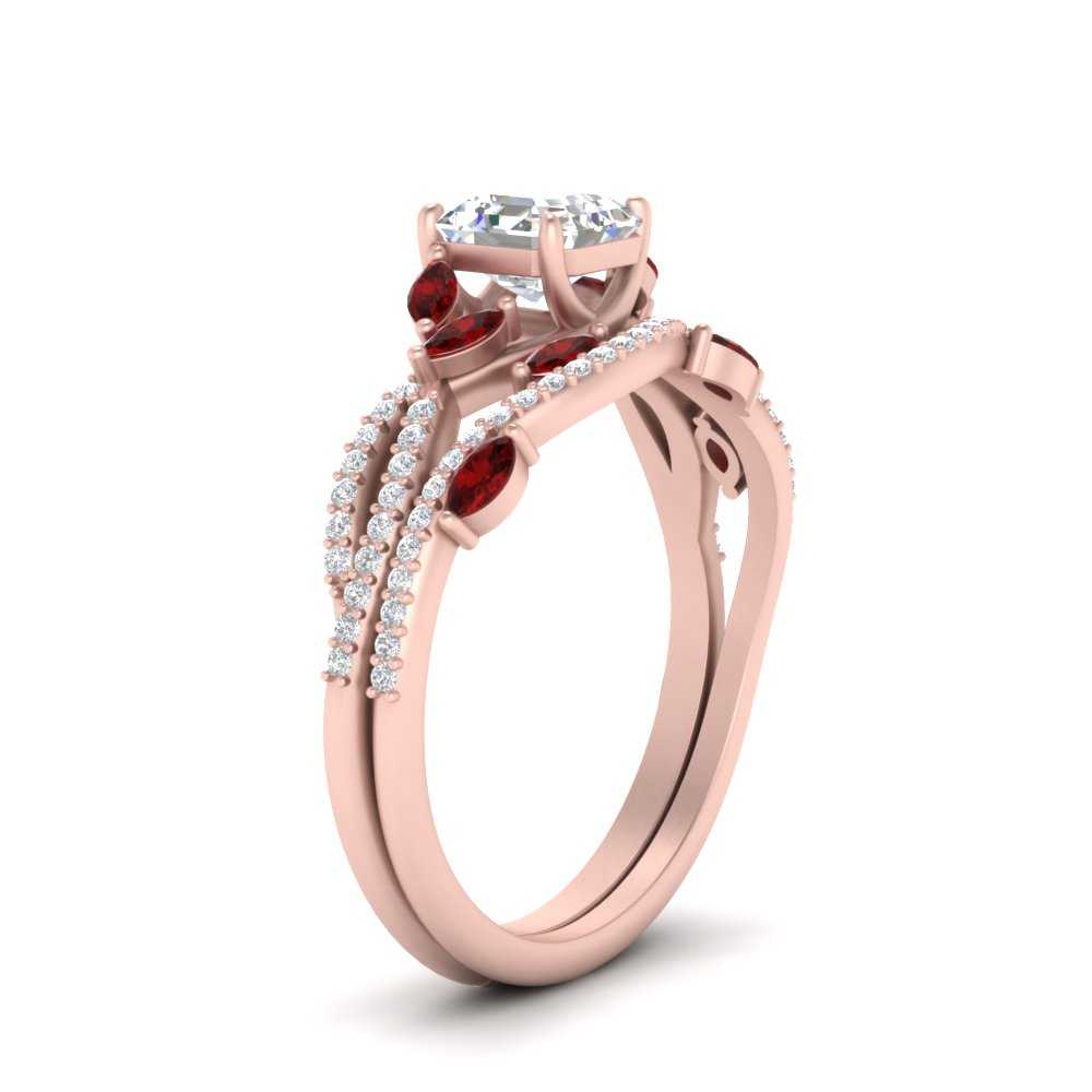 asscher-cut-twisted-vine-luxury-ruby-bridal-ring-set-in-rose-gold-FDENR3211ASGRUDRANGLE3-NL-RG