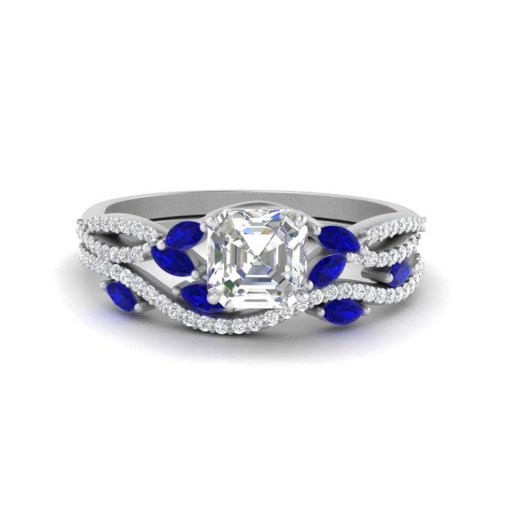 asscher-cut-twisted-vine-luxury-sapphire-bridal-ring-set-in-white-gold-FDENR3211ASGSABLANGLE3-NL-WG