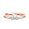 Load image into Gallery viewer, asscher-cut-two-tone-2-mm-comfort-fit-solitaire-ring-in-rose-gold-fdens11590asrsleep-2.00mm-nl-rg?v=1758108316