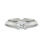 Load image into Gallery viewer, asscher-cut-two-tone-2.5-mm-comfort-fit-solitaire-ring-in-white-gold-fdens11590asrsleep-2.50mm-nl-wg?v=1758108316