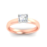 Load image into Gallery viewer, asscher-cut-two-tone-3-mm-comfort-fit-solitaire-ring-in-rose-gold-fdens11590asrangle5-3.00mm-nl-rg_9df3d713-4916-4912-91a7-0819b0dcf1ab?v=1758110833
