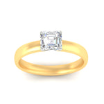 Load image into Gallery viewer, asscher-cut-two-tone-3-mm-comfort-fit-solitaire-ring-in-yellow-gold-fdens11590asrangle5-3.00mm-nl-yg_49f148c8-4729-4735-bf34-1c6f7112eb86?v=1758110833
