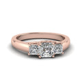 Thumbnail 4 - asscher-cut-u-prong-three-stone-diamond-engagement-ring-in-14K-rose-gold-FDENR578ASR-NL-RG