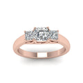 Thumbnail 5 - asscher-cut-u-prong-three-stone-diamond-engagement-ring-in-14K-rose-gold-FDENR578ASRANGLE5-NL-RG