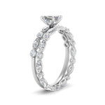 Load image into Gallery viewer, asscher-diamond-floating-marquise-accent-ring-with-eternity-wedding-band-in-white-gold-FDEWB9398ASANGEL2-NL-WG.jpg?v=1758801861
