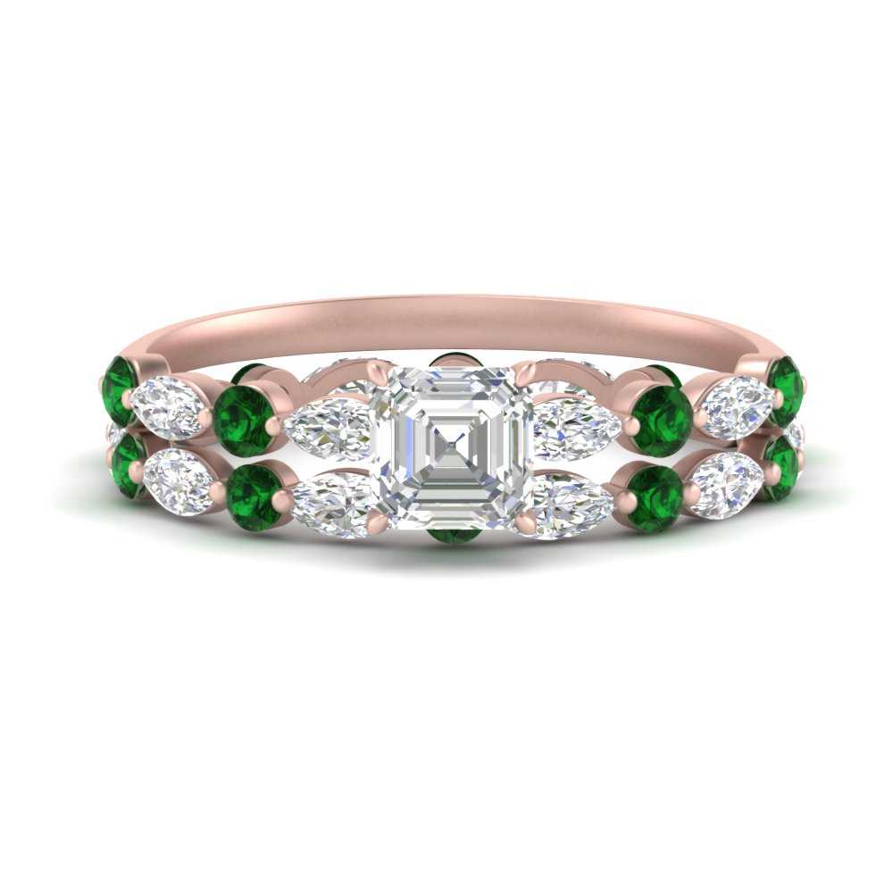 asscher-emerald-floating-marquise-accent-ring-with-eternity-wedding-band-in-rose-gold-FDEWB9398ASGEMGR-NL-RG.jpg?v=1758801863