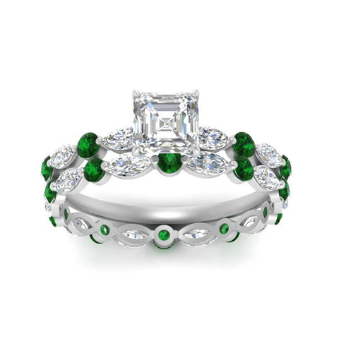 asscher-emerald-floating-marquise-accent-ring-with-eternity-wedding-band-in-white-gold-FDEWB9398ASGEMGRANGLE5-NL-WG.jpg?v=1758802013