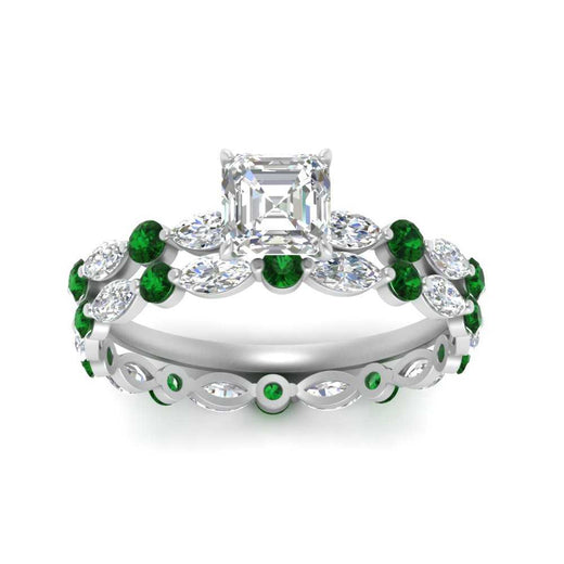 asscher-emerald-floating-marquise-accent-ring-with-eternity-wedding-band-in-white-gold-FDEWB9398ASGEMGRANGLE5-NL-WG.jpg?v=1758802013
