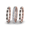 Load image into Gallery viewer, asscher-eternity-band-with-matching-baguette-and-round-with-black-diamond-in-14K-rose-gold-FD8335BGBLACK-NL-RG.jpg