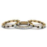 Load image into Gallery viewer, asscher-eternity-band-with-matching-baguette-and-round-with-black-diamond-in-18K-yellow-gold-FD8335BGBLACK-NL-YG.jpg

