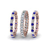 Load image into Gallery viewer, asscher-eternity-band-with-matching-baguette-and-round-with-blue-sapphire-in-18K-rose-gold-FD8335BGSABL-NL-RG.jpg