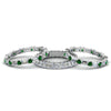 Load image into Gallery viewer, asscher-eternity-band-with-matching-baguette-and-round-with-emerald-in-14K-white-gold-FD8335BGEMGR-NL-WG.jpg