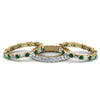 Load image into Gallery viewer, asscher-eternity-band-with-matching-baguette-and-round-with-emerald-in-14K-yellow-gold-FD8335BGEMGR-NL-YG.jpg