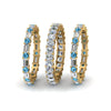 Load image into Gallery viewer, asscher-eternity-band-with-matching-baguette-and-round-with-ice-blue-topaz-in-14K-yellow-gold-FD8335BGICBLTO-NL-YG.jpg