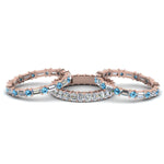 Load image into Gallery viewer, asscher-eternity-band-with-matching-baguette-and-round-with-ice-blue-topaz-in-18K-rose-gold-FD8335BGICBLTO-NL-RG.jpg
