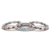 Load image into Gallery viewer, asscher-eternity-band-with-matching-baguette-and-round-with-orange-sapphire-in-14K-white-gold-FD8335BGSAOR-NL-WG.jpg