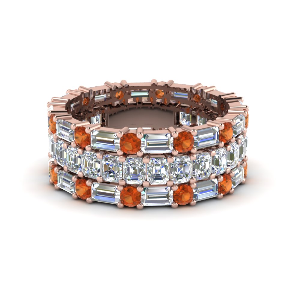 asscher-eternity-band-with-matching-baguette-and-round-with-orange-sapphire-in-18K-rose-gold-FD8335BGSAOR-NL-RG.jpg