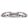Load image into Gallery viewer, asscher-eternity-band-with-matching-baguette-and-round-with-ruby-in-950-platinum-FD8335BGRUDR-NL-WG.jpg