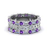 Load image into Gallery viewer, asscher-eternity-band-with-matching-baguette-and-round-with-violac-topaz-in-14K-white-gold-FD8335BGVITO-NL-WG.jpg