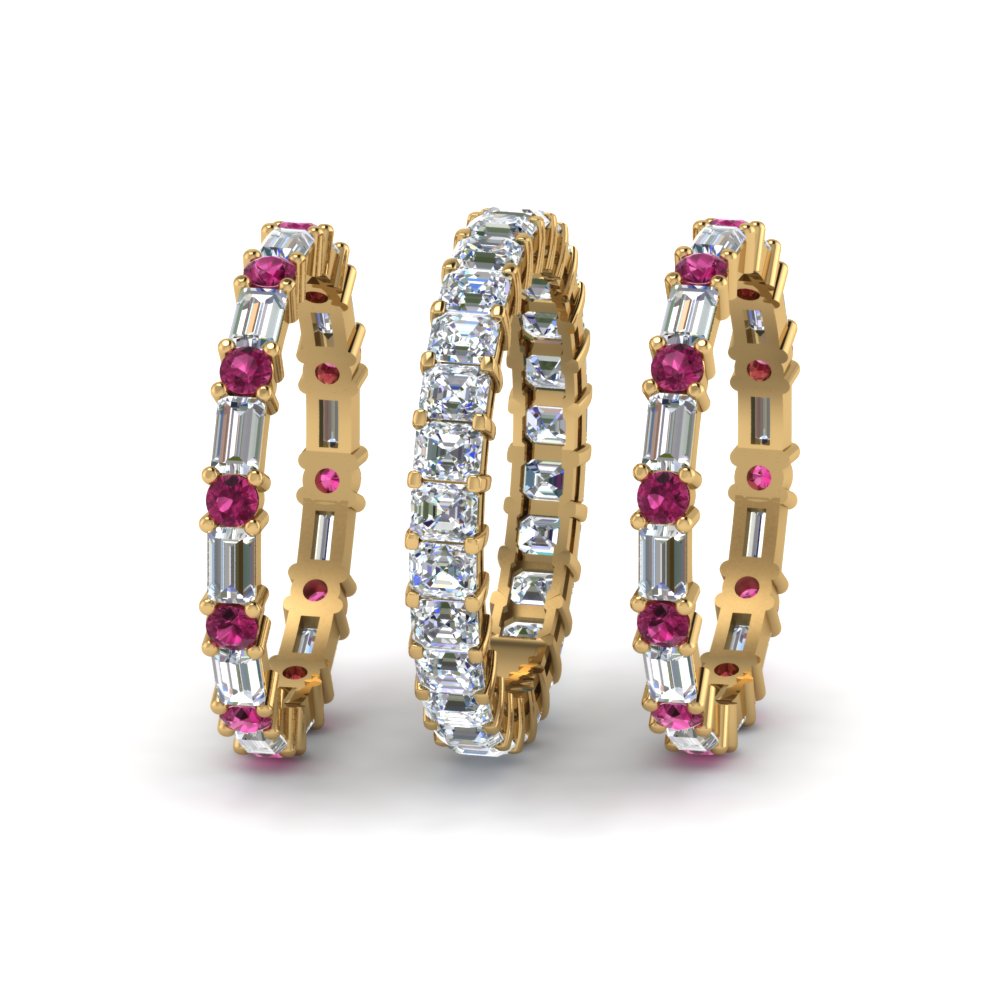 asscher-eternity-band-with-matching-baguette-and-round-with-with-pink-sapphire-in-14K-yellow-gold-FD8335BGSADRPI-NL-YG.jpg