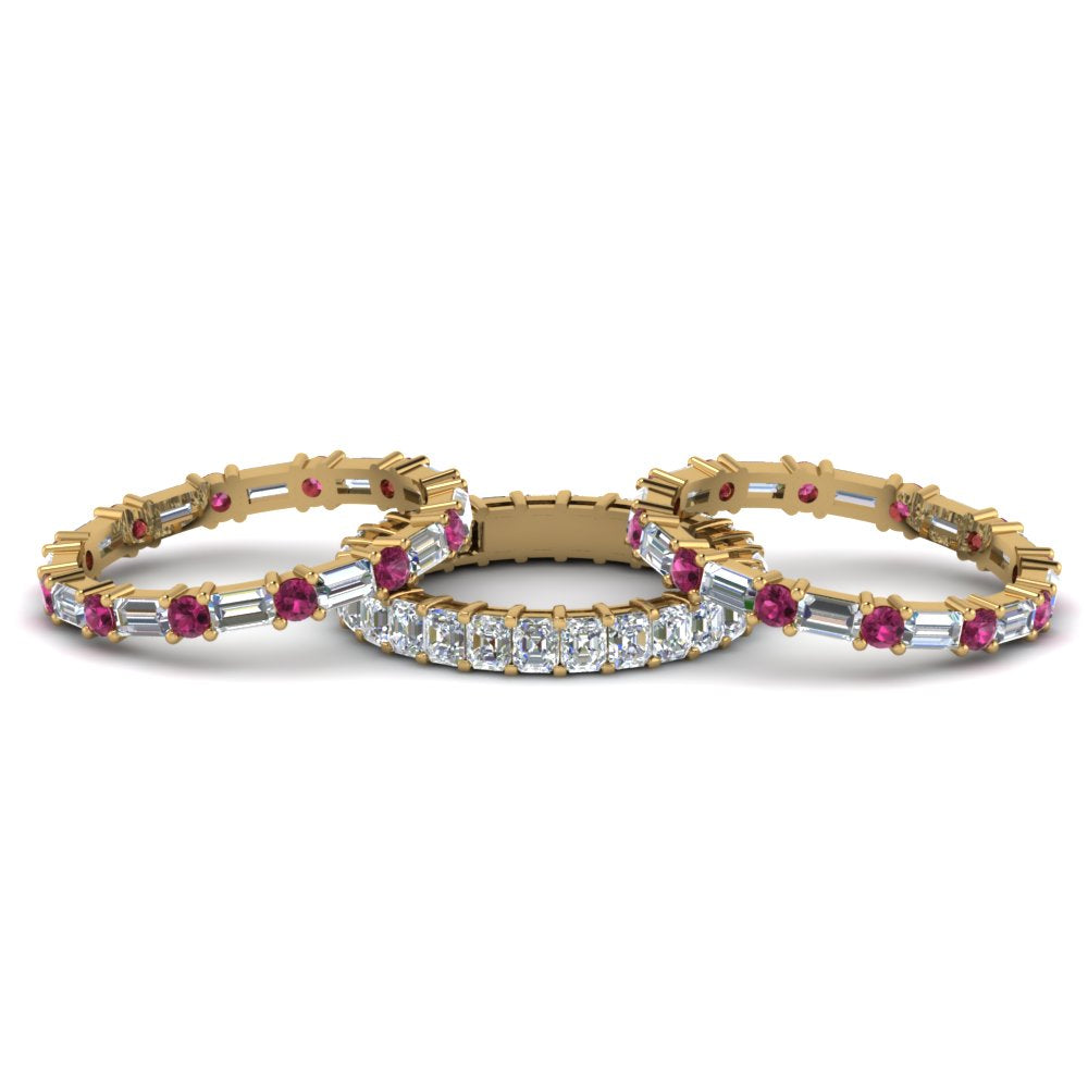 asscher-eternity-band-with-matching-baguette-and-round-with-with-pink-sapphire-in-18K-yellow-gold-FD8335BGSADRPI-NL-YG.jpg