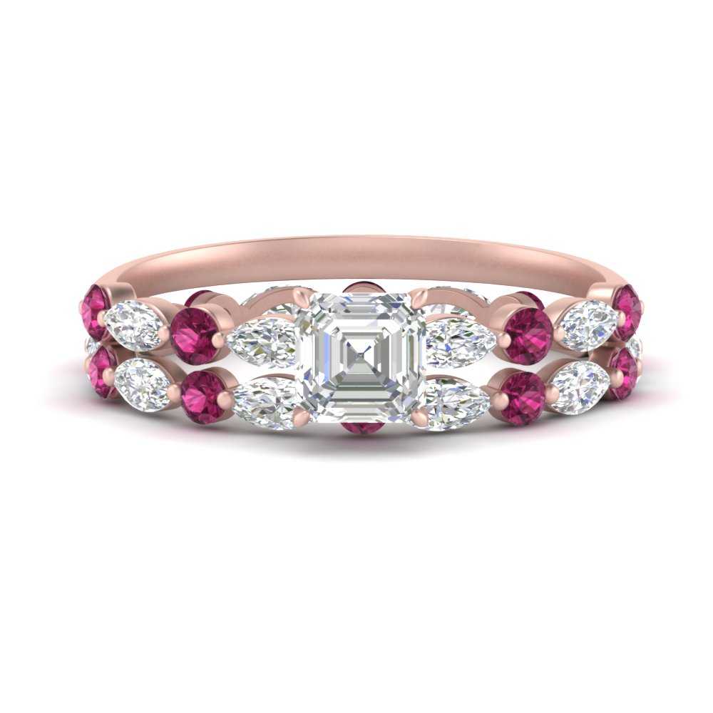 asscher-pink-sapphire-floating-marquise-accent-ring-with-eternity-wedding-band-in-rose-gold-FDEWB9398ASGSADRPI-NL-RG.jpg?v=1758802015