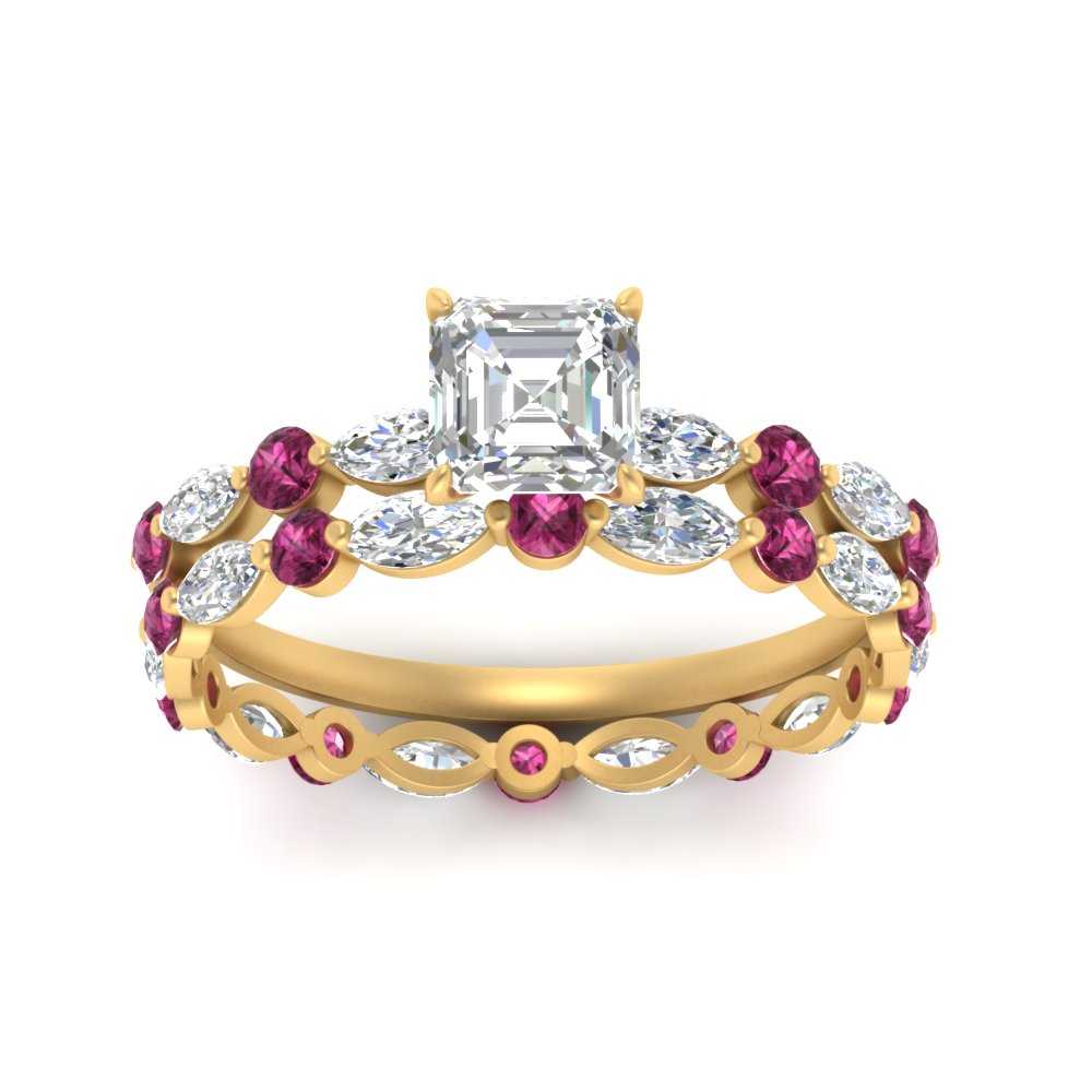 asscher-pink-sapphire-floating-marquise-accent-ring-with-eternity-wedding-band-in-yellow-gold-FDEWB9398ASGSADRPIANGLE5-NL-YG.jpg?v=1758801982