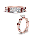 Load image into Gallery viewer, asscher-ruby-floating-marquise-accent-ring-with-eternity-wedding-band-in-rose-gold-FDEWB9398ASGRUDRANGEL3-NL-RG_6c6b087f-ed30-49c9-bb6c-a49254f74a41.jpg?v=1758801879
