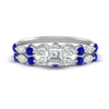 Load image into Gallery viewer, asscher-sapphire-floating-marquise-accent-ring-with-eternity-wedding-band-in-white-gold-FDEWB9398ASGSABL-NL-WG.jpg?v=1758801983