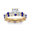 Load image into Gallery viewer, asscher-sapphire-floating-marquise-accent-ring-with-eternity-wedding-band-in-yellow-gold-FDEWB9398ASGSABLANGLE5-NL-YG_bb5bde86-efa0-4f18-99bb-1a11d151e24f.jpg?v=1758801965