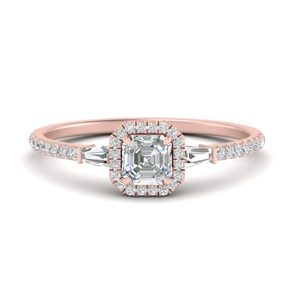 asscher-shaped-lab-diamond-baguette-accented-ring-in-rose-gold-FD10047ASR-NL-RG