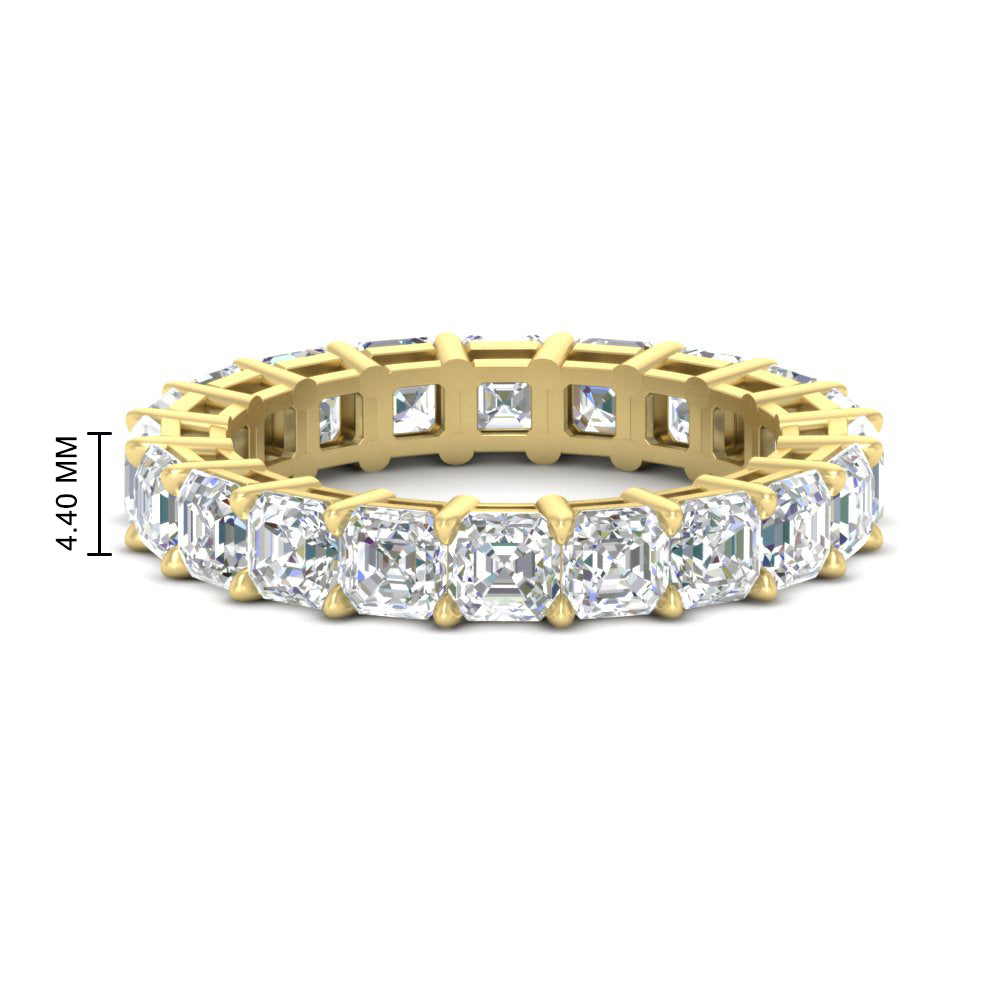 asshcer-cut-6-carat-anniversary-diamond-wedding-band-in-yellow-gold-FDEWB8321AS-6.00CT-NL-YG-HW