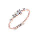Load image into Gallery viewer, asymmetric-diamond-promise-ring-in-14K-rose-gold-FD8354ROR-NL-RG
