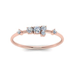 Load image into Gallery viewer, asymmetric-diamond-promise-ring-in-14K-rose-gold-FD8354ROR-NL-RG

