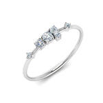 Load image into Gallery viewer, asymmetric-diamond-promise-ring-in-14K-white-gold-FD8354ROR-NL-WG
