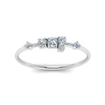 Load image into Gallery viewer, asymmetric-diamond-promise-ring-in-14K-white-gold-FD8354ROR-NL-WG
