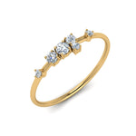 Load image into Gallery viewer, asymmetric-diamond-promise-ring-in-14K-yellow-gold-FD8354ROR-NL-YG

