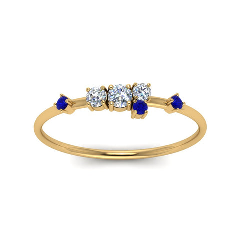 asymmetric-diamond-promise-ring-with-sapphire-in-14K-yellow-gold-FD8354RORGSABL-NL-YG