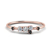 Load image into Gallery viewer, asymmetric-promise-ring-with-black-diamond-in-14K-rose-gold-FD8354RORGBLACK-NL-RG