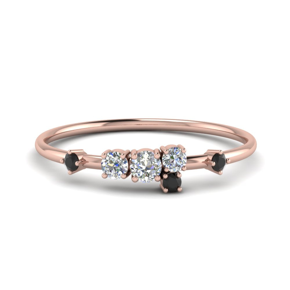 asymmetric-promise-ring-with-black-diamond-in-14K-rose-gold-FD8354RORGBLACK-NL-RG